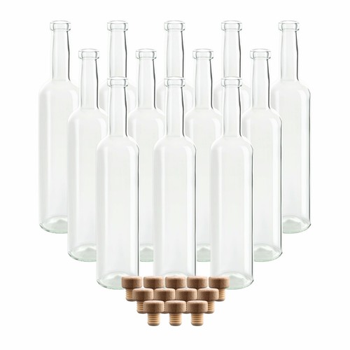 Glasflaschen 500 ml - 12,