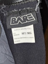 Bare, Tropen Tauchanzug 3 mm, Herren, Größe S/M, schwarz