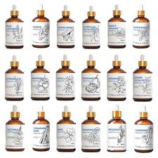 Ätherisches Öl 100ml–Naturreines Duftöl für Diffuser Massage Haarpflege Wellness