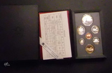 Kanada KMS 1996 mit 1 Dollar in Silber PP  840