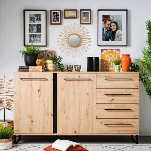Sideboard kommode massiv holz - sideboard,