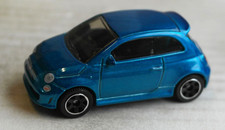 Matchbox 2019 Fiat 500 Turbo blaumetallic Auto Car Mattel MBX PKW blue bleu ´19