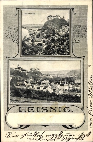 Leisnig sachsen - ak, in