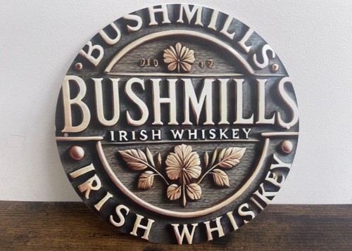 Bushmills blechschild 20cm - bushmills,