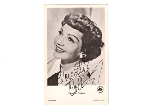 Claudette colbert - claudette, †