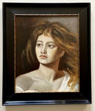 Ölgemälde: Porträt Frau