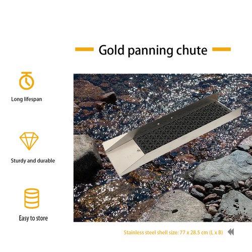 Goldwaschrinne mini - goldwaschrinne,
