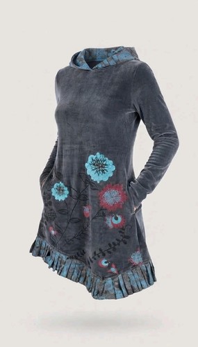 Purewonder samtkleid mit - purewonder,