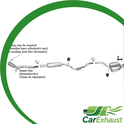 Auspuff für passat cc - vw, b6