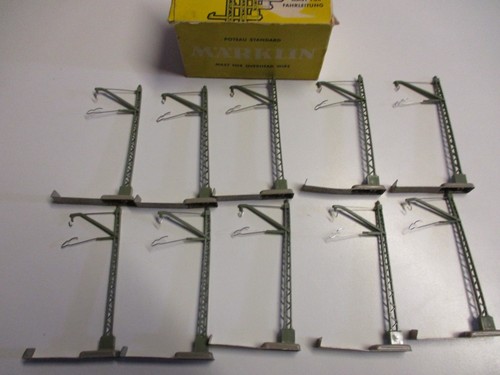 Märklin 7009 10x oberleitung - 10x,