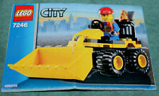 Lego City 7246 kleiner Bagger mit Bauanleitung, Figur , Vollständig