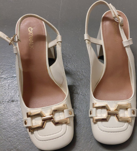 Damen pumps weiß kunstleder - pumps,