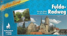 Radtourenbuch Bikeline Radatlas Fulda Radweg von der Rhön an die Weser