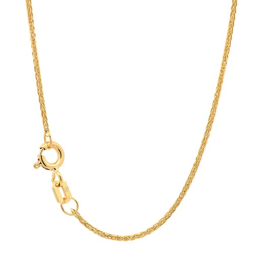 Goldkette zopfkette halskette - goldkette,