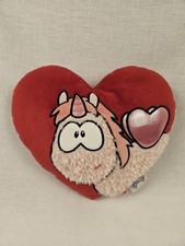 Polster herzförmig Kuschelkissen Merry Heart Theodor & Friends NICI 24 x 20cm