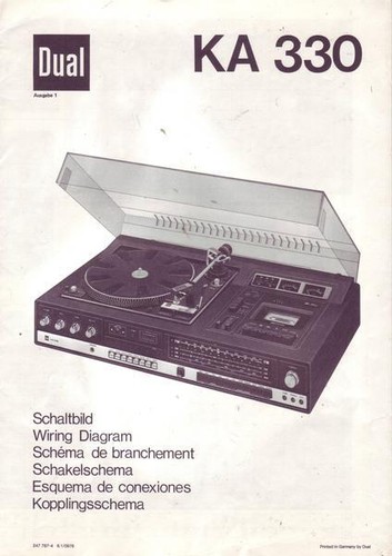 Dual 330 schaltbild - ka,
