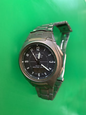 Casio Wave Ceptor illuminator world time titanium Armbanduhr