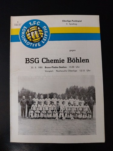 Fussballprogramm lok - 1.fc,
