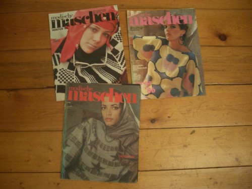 Ddr modehefte modische - 3x,