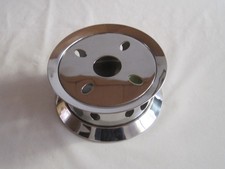 Stövchen aus Chrom, neu