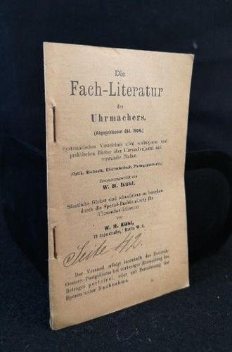 Die fach literatur des - die, fach-literatur