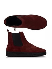 VITAFORM Damen- Stiefelette Verloursleder Chelsea Sohle Marla.     Si