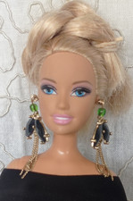 Barbie Puppenmode Accessoires  Ohrringe