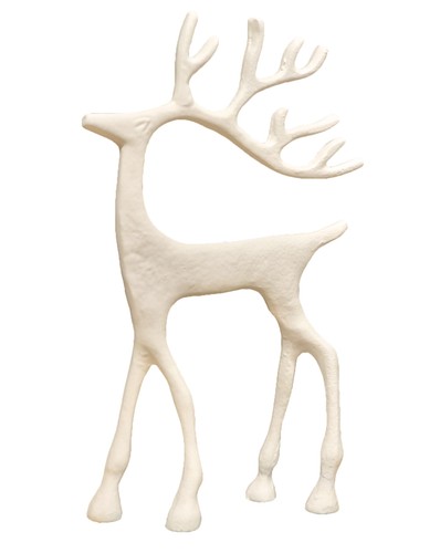 Deko rentier aluguss 18x6x30cm - deko,