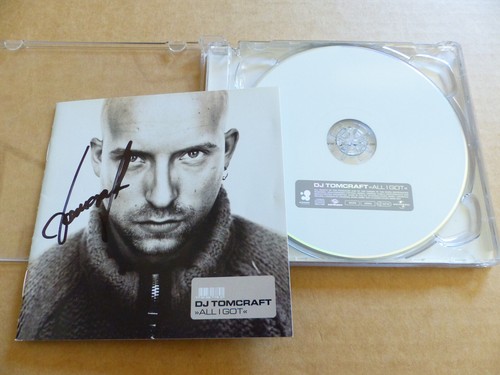 Tomcraft signed autogramm - tomcraft,