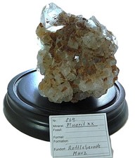 Fluorit v.Rottleberode im Harz,große Stufe,mehrkristallin,960g