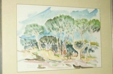 Aquarell Malerei Oswald