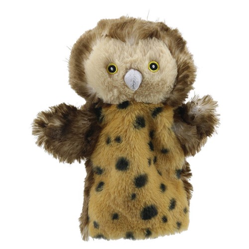 Eule puppe waldkauz handpuppe - waldkauz,