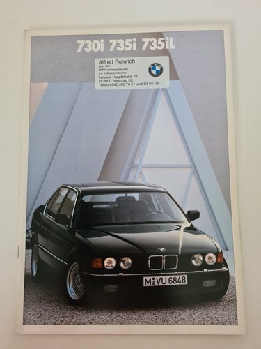 Bmw e32 730i 735i - bmw,