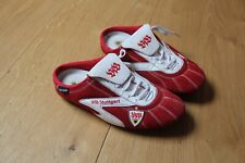 rot weiße VFB Stuttgart Sneaker SSTERN Wildleder Gr 38,5