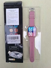 Kinder Smartwatch mit 10 Hörbücher, 26 Spiele (Pink) -Ausgepackt! aber neu!