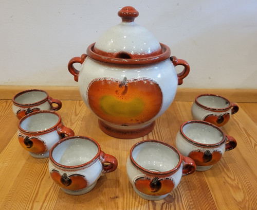 Vintage bowle set carstens - bowle,