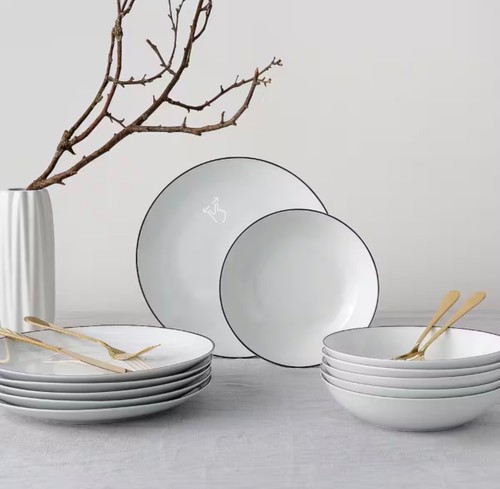 Creatable luna black line - luna,
