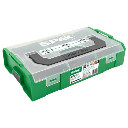Spax montagekoffer boxx - spax, l-boxx