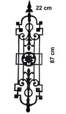 Geländer wie antik, Gitter