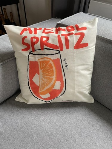 Aperol kissenbezug 45x45 - kissenbezug,