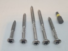 Terrassenschrauben Edelstahl