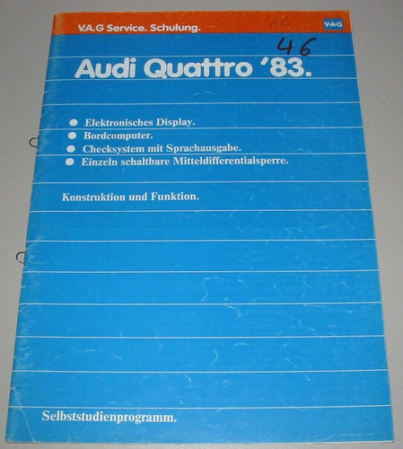 Selbststudienprogramm ssp - selbststudienprogramm, 46