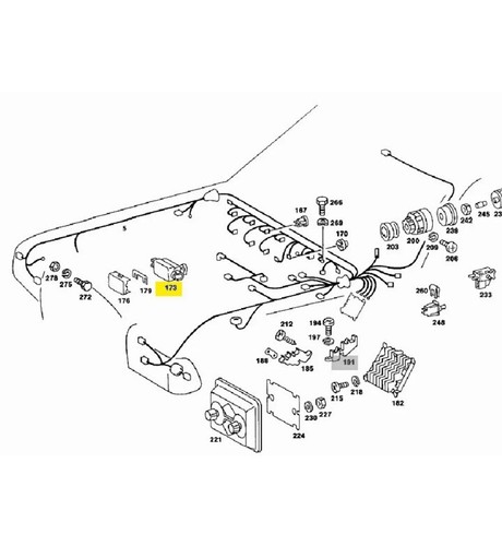A1235400450 mercedes w123 w124 - w123,