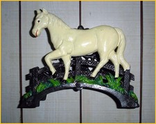 Eisen Garten Wandschlauchhalter Schlauchhalter Gußeisen Pferd 120 Anja