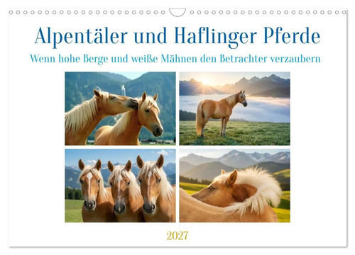 Alpentäler und haflinger - alpentäler,