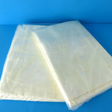 Bettwäsche 2 x 3 teilig Granituren OVP 100% BW gelb gemustert ca. 1975 EGA DDR