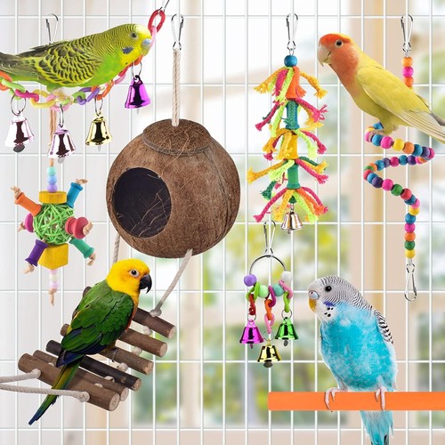 Vogelspielzeug für