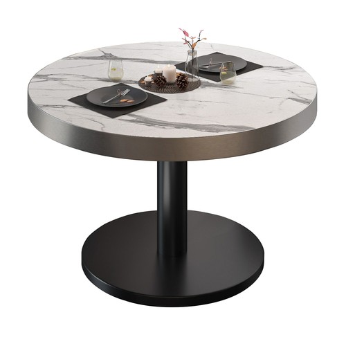 Bistro loungetisch ø h - bn,
