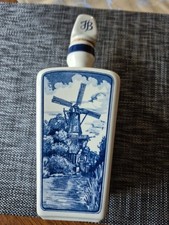 Blue Delft Vintage Flasche