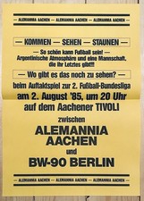 Plakat 1985 TSV Alemannia